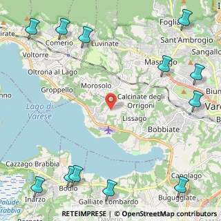 Mappa Via Mottarone, 21100 Varese VA, Italia (3.50667)