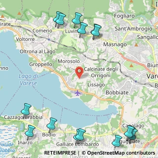 Mappa Via Mottarone, 21100 Varese VA, Italia (3.406)