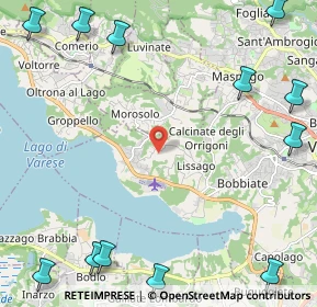 Mappa Via Mottarone, 21100 Varese VA, Italia (3.50667)