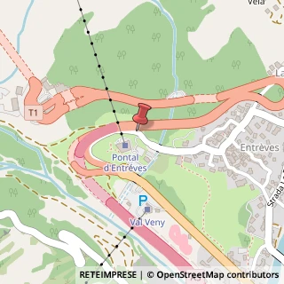 Mappa Via Baselone, 12, 11013 Courmayeur, Aosta (Valle d'Aosta)