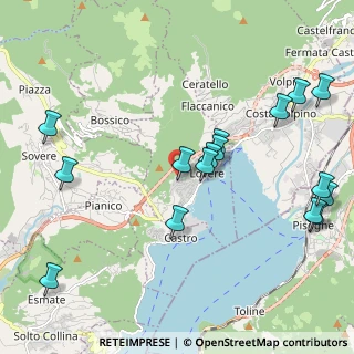 Mappa Via Don Pifferetti, 24065 Lovere BG, Italia (2.4125)