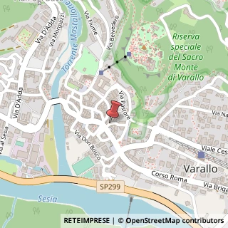 Mappa Via Carelli, 5, 13019 Varallo, Vercelli (Piemonte)