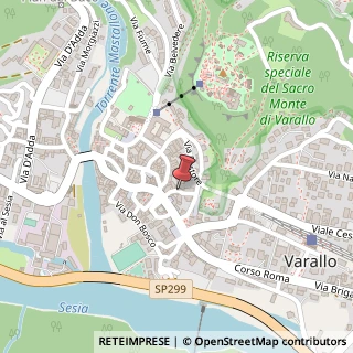 Mappa Via Carelli, 30, 13019 Varallo, Vercelli (Piemonte)