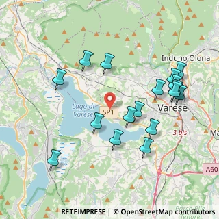 Mappa Via Santorre di Santarosa, 21100 Varese VA, Italia (4.08353)