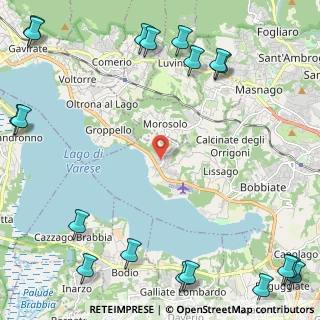Mappa Via Santorre di Santarosa, 21100 Varese VA, Italia (3.63526)