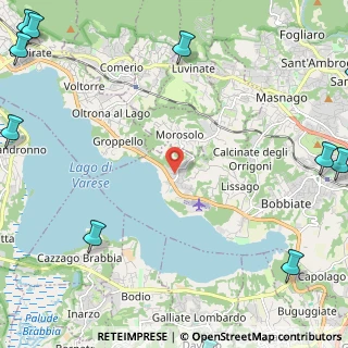 Mappa Via Santorre di Santarosa, 21100 Varese VA, Italia (4.449)
