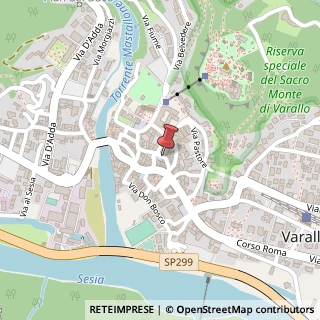 Mappa Piazza San Carlo Borromeo, 17, 13019 Varallo, Vercelli (Piemonte)