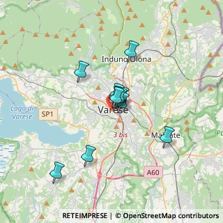 Mappa Via Carrobbio, 21100 Varese VA, Italia (2.40727)