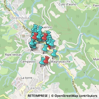 Mappa Via Corna, 24012 Val Brembilla BG, Italia (0.3)