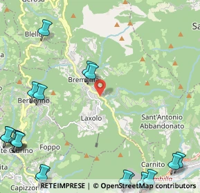 Mappa Via Corna, 24012 Val Brembilla BG, Italia (3.53)