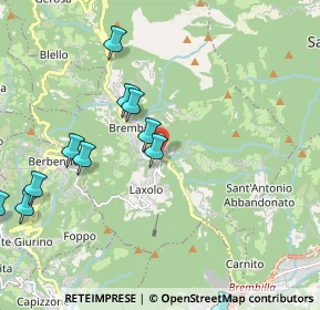 Mappa Via Corna, 24012 Val Brembilla BG, Italia (2.35818)