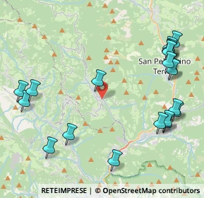 Mappa Via Corna, 24012 Val Brembilla BG, Italia (5.2905)