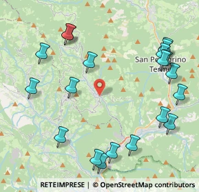 Mappa Via Corna, 24012 Val Brembilla BG, Italia (5.091)