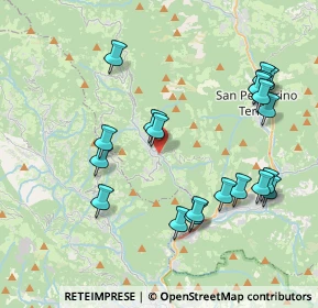 Mappa Via Corna, 24012 Val Brembilla BG, Italia (4.275)