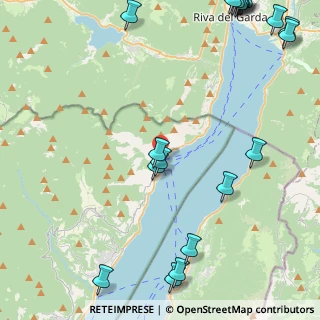 Mappa Via Antonio Moro, 25010 Limone Sul Garda BS, Italia (6.6755)
