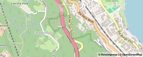 Mappa Como