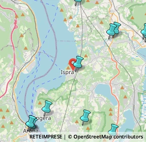 Mappa Piazzale Olimpia, 21027 Ispra VA, Italia (7.09133)