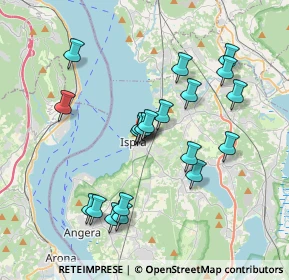 Mappa Piazzale Olimpia, 21027 Ispra VA, Italia (3.5445)