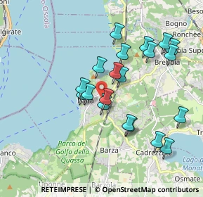 Mappa Piazzale Olimpia, 21027 Ispra VA, Italia (1.735)