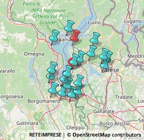 Mappa Piazzale Olimpia, 21027 Ispra VA, Italia (10.6395)
