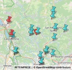 Mappa Via Kennedy, 24030 Berbenno BG, Italia (9.128)