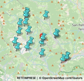 Mappa Via Kennedy, 24030 Berbenno BG, Italia (3.94)