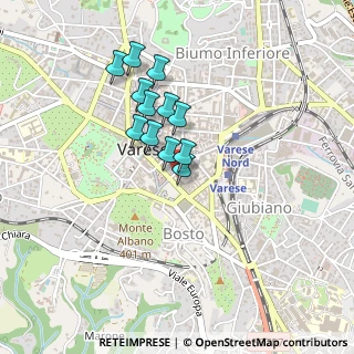 Mappa Via Alessandro Manzoni, 21045 Varese VA, Italia (0.33167)