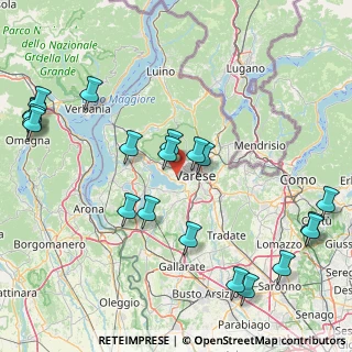 Mappa Via Innocente Salvini, 21100 Varese VA, Italia (20.314)