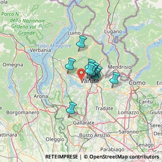 Mappa Via Innocente Salvini, 21100 Varese VA, Italia (7.04818)