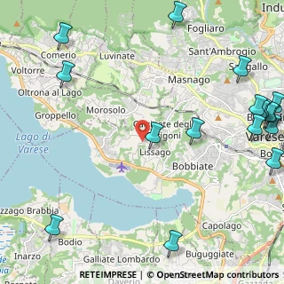Mappa Via Innocente Salvini, 21100 Varese VA, Italia (3.27353)