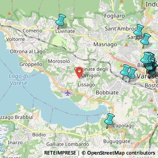 Mappa Via Innocente Salvini, 21100 Varese VA, Italia (3.5095)