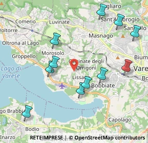 Mappa Via Innocente Salvini, 21100 Varese VA, Italia (2.19273)