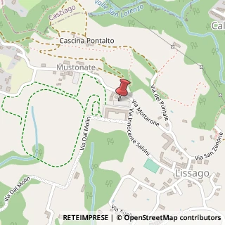 Mappa Via Innocente Salvini, 31, 21100 Arcisate, Varese (Lombardia)
