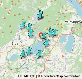 Mappa Via Trieste, 22030 Pusiano CO, Italia (3.06571)