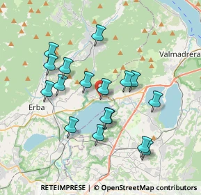 Mappa Via Trieste, 22030 Pusiano CO, Italia (3.41353)