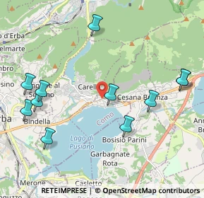 Mappa Via Trieste, 22030 Pusiano CO, Italia (2.36545)