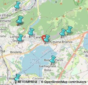 Mappa Via Trieste, 22030 Pusiano CO, Italia (2.49091)