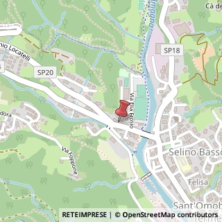 Mappa Viale Alle Fonti, 20, 24038 Sant'Omobono Terme, Bergamo (Lombardia)