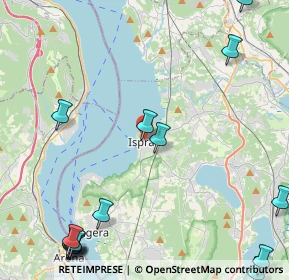 Mappa Via Milite Ignoto, 21027 Ispra VA, Italia (6.54667)