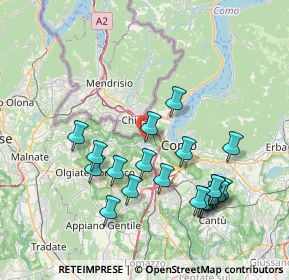 Mappa Via Monte Sasso, 22020 Cavallasca CO, Italia (7.7825)