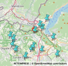 Mappa Via Monte Sasso, 22020 Cavallasca CO, Italia (4.40857)