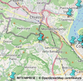 Mappa Via Monte Sasso, 22020 Cavallasca CO, Italia (3.62917)