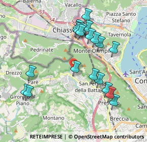 Mappa Via Monte Sasso, 22020 Cavallasca CO, Italia (1.942)