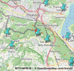 Mappa Via Monte Sasso, 22020 Cavallasca CO, Italia (3.335)