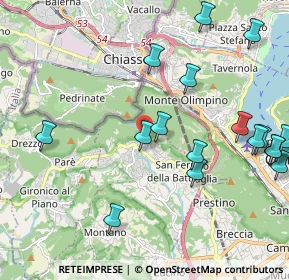 Mappa Via Monte Sasso, 22020 Cavallasca CO, Italia (2.673)