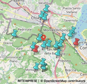 Mappa Via Monte Sasso, 22020 Cavallasca CO, Italia (1.8855)