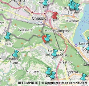 Mappa Via Monte Sasso, 22020 Cavallasca CO, Italia (3.078)