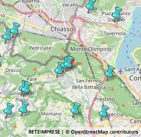 Mappa Via Monte Sasso, 22020 Cavallasca CO, Italia (2.81467)