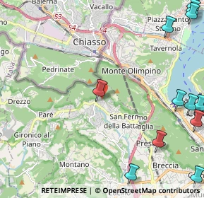 Mappa Via Monte Sasso, 22020 Cavallasca CO, Italia (3.435)