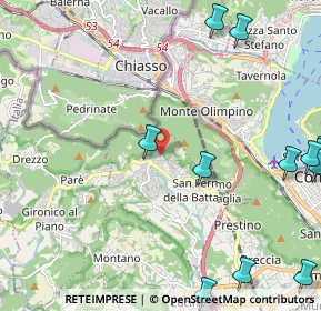 Mappa Via Monte Sasso, 22020 Cavallasca CO, Italia (3.382)